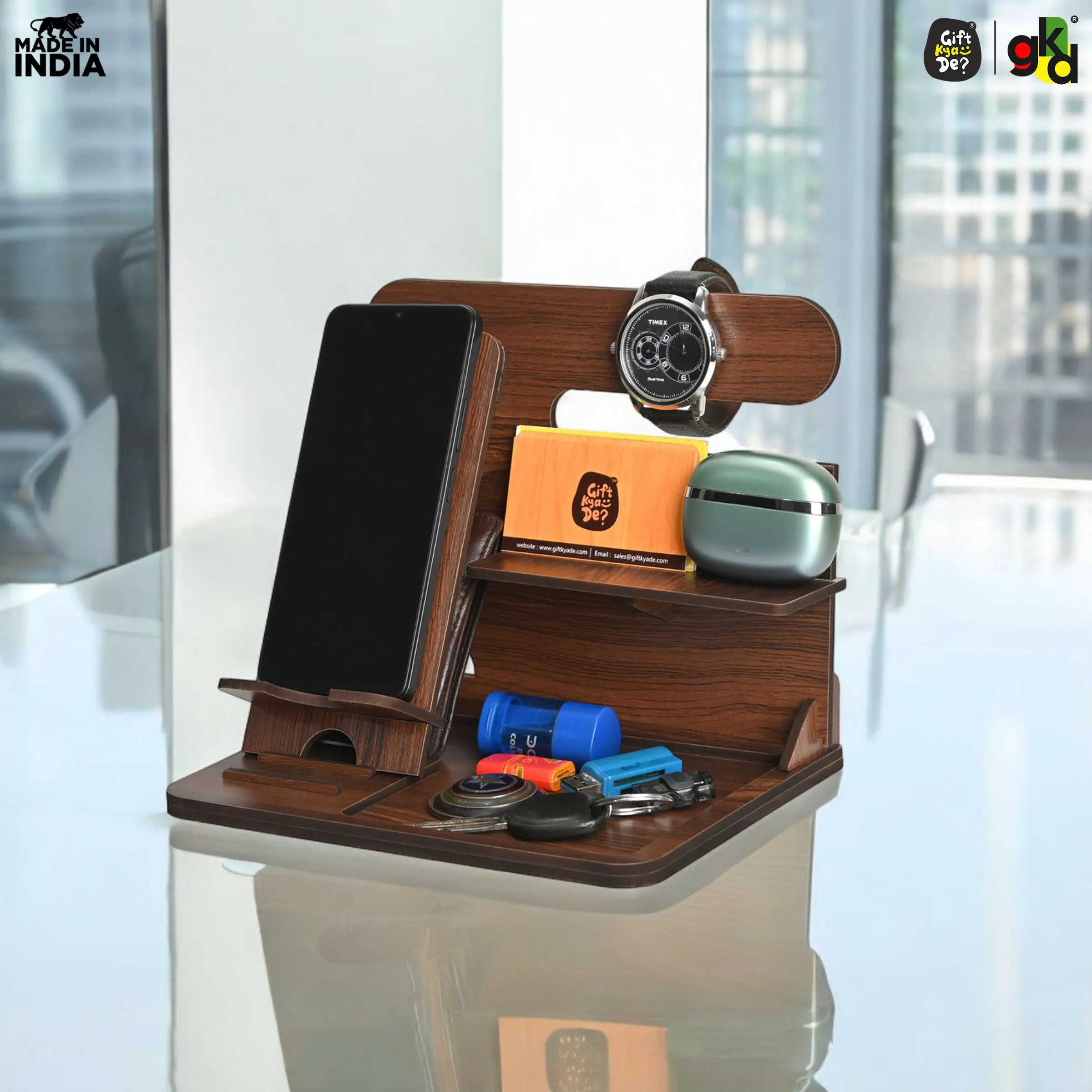 6 in 1 Desk Organizer & Docking Station | Desk Essential