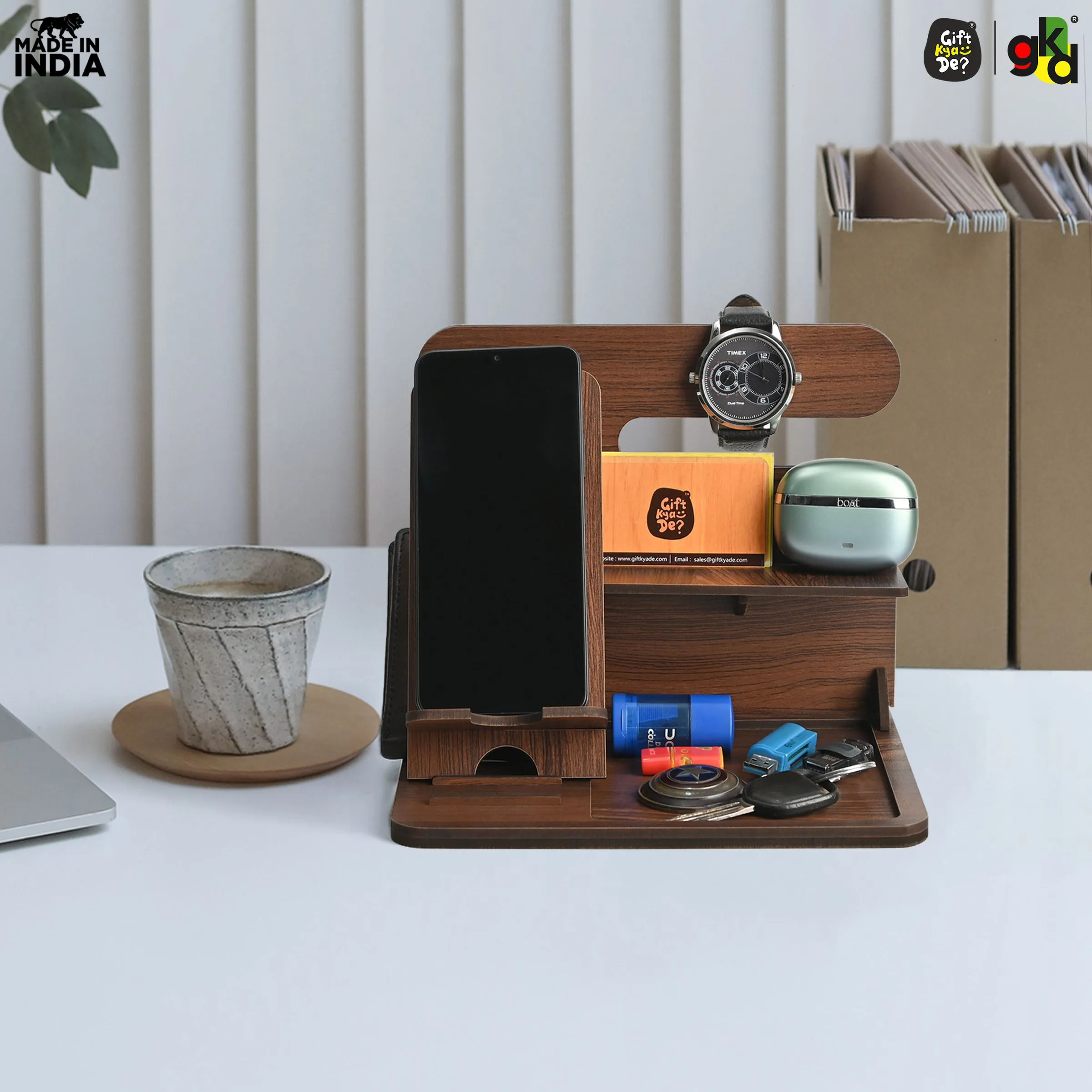 6 in 1 Desk Organizer & Docking Station | Desk Essential
