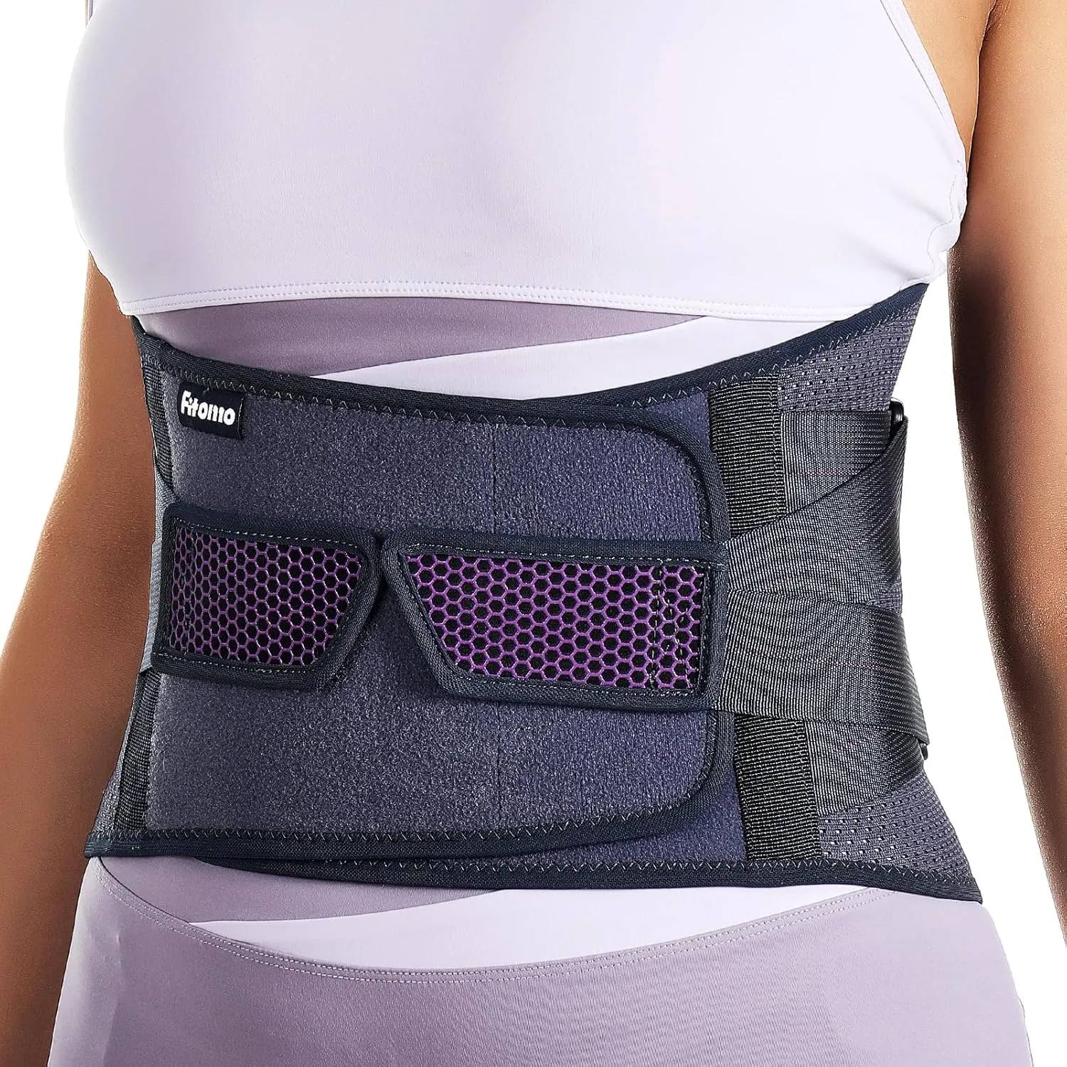 Back Brace for Lower Back Pain Women, Back Support Belt for Intant Pain Relief from Sciatica Hernated Disc Scoliosis Back Sprain, Adjustable Support for Bending Sitting Standing Heavy Lifting