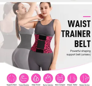 Belt Waist Cincher Ab Belt Tummy Control Body Shaper with Triple Wrap Women, Floralshe Fajas, Waist Trainer Shapewear