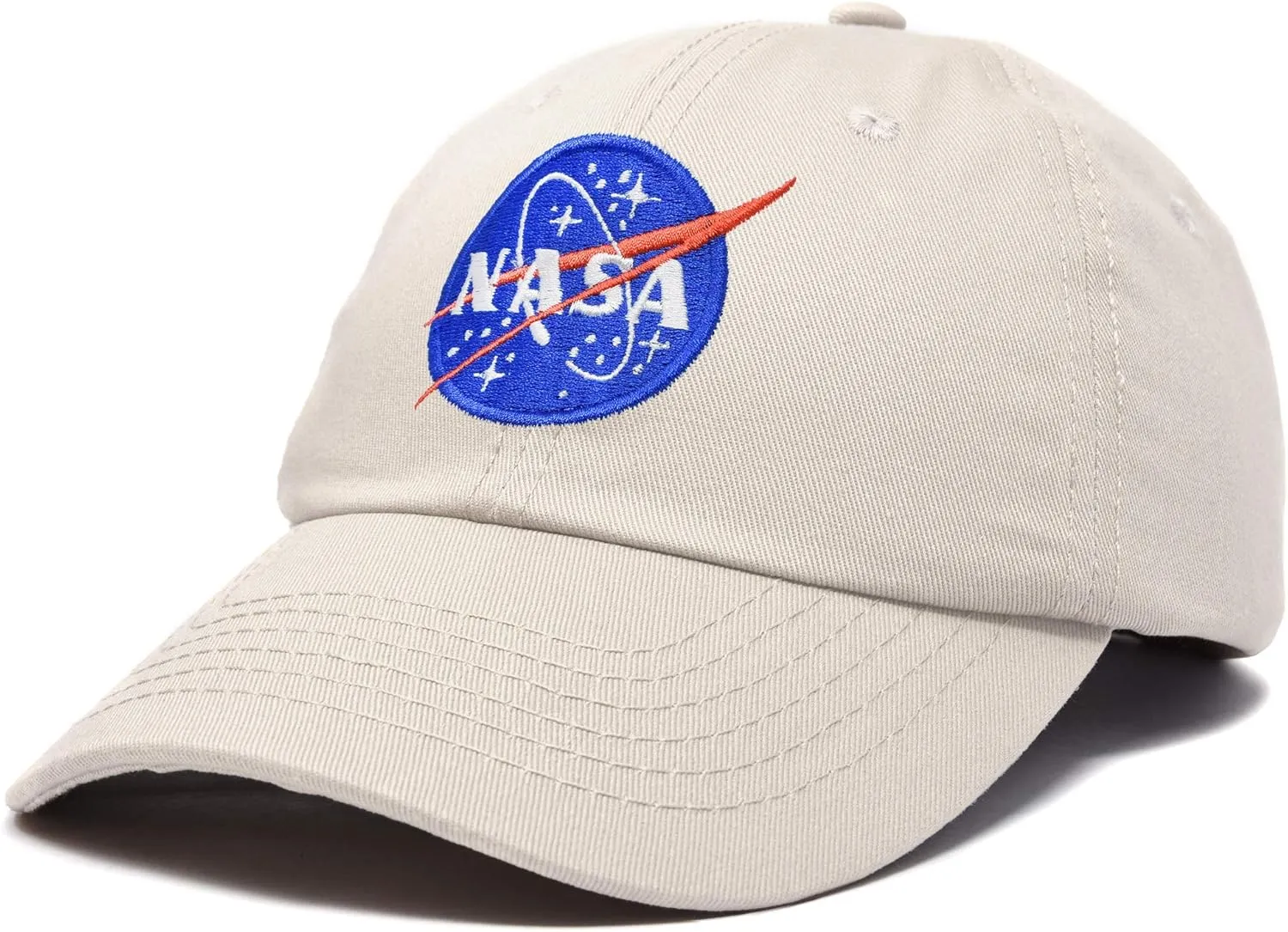 DALIX NASA Embroidered Mens Womens Cotton Dad Hat Baseball Cap Adjustable