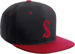 Daxton Classic Snapback Flat Bill Visor Vintage Custom Number Letter Hat Cap
