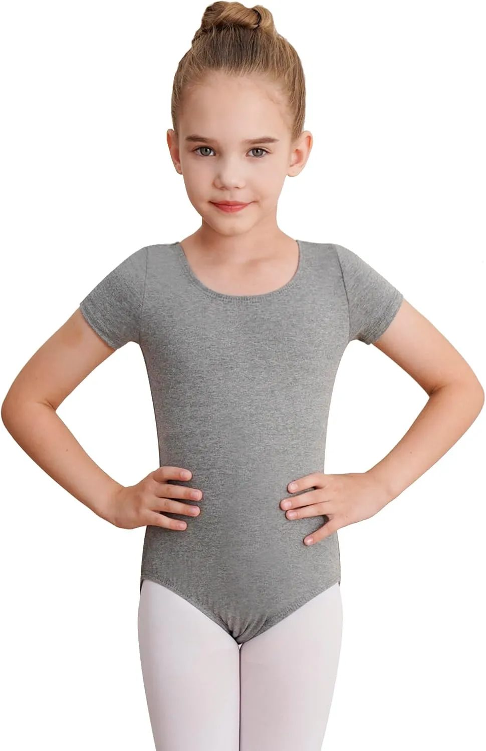 Gymnastics Leotards for Girls Ballet Leotard Toddler girls Bodysuit Short Sleeve Kids Dance Outfits