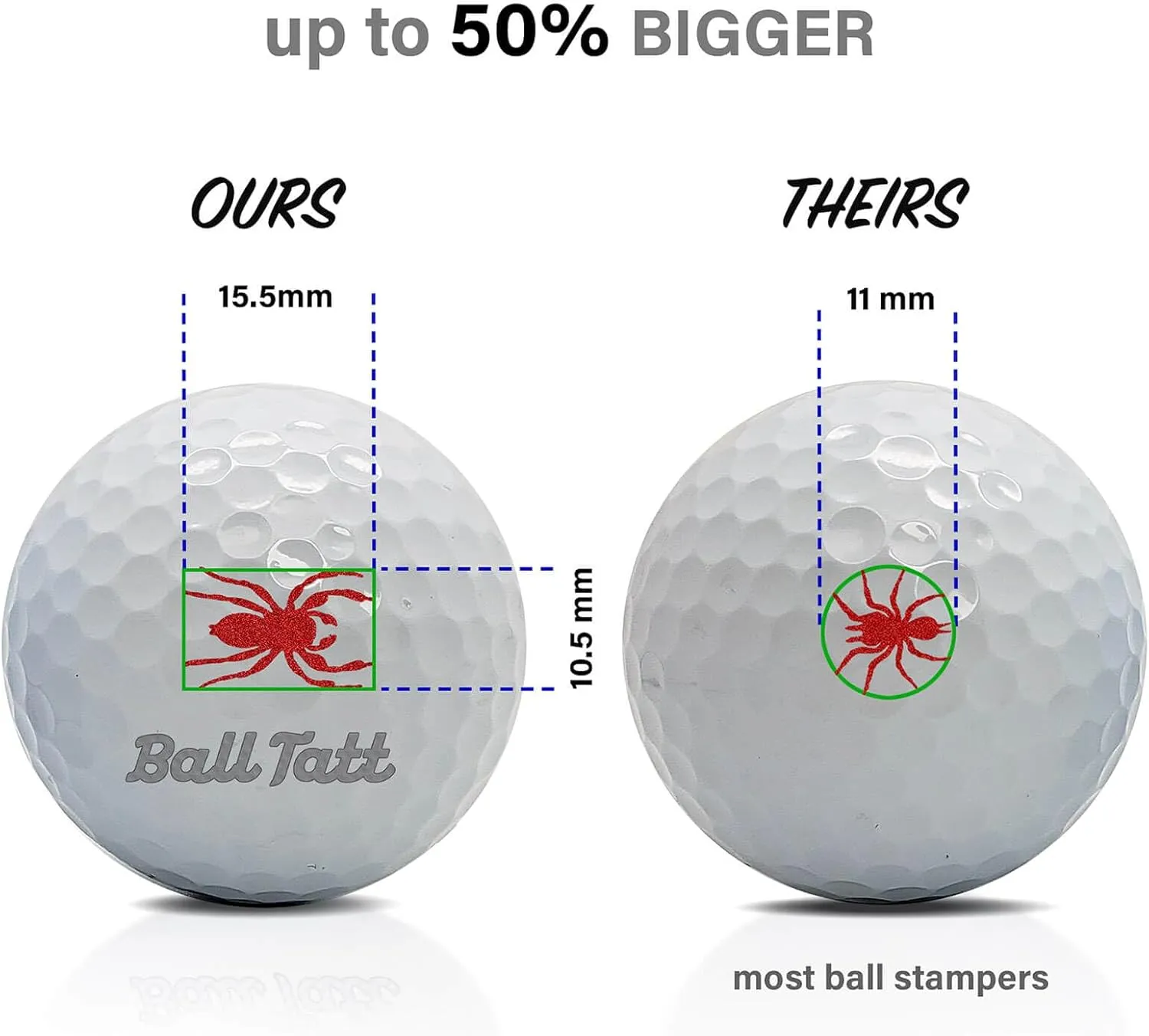 Holy Cross Golf Ball Stamp, Golf Ball Stamper, Self-Inking Golf Ball Stamp Markers, Reusable Golf Ball Marking Tool to Identify Golf Balls, Golfer Gift Golfing Accessories