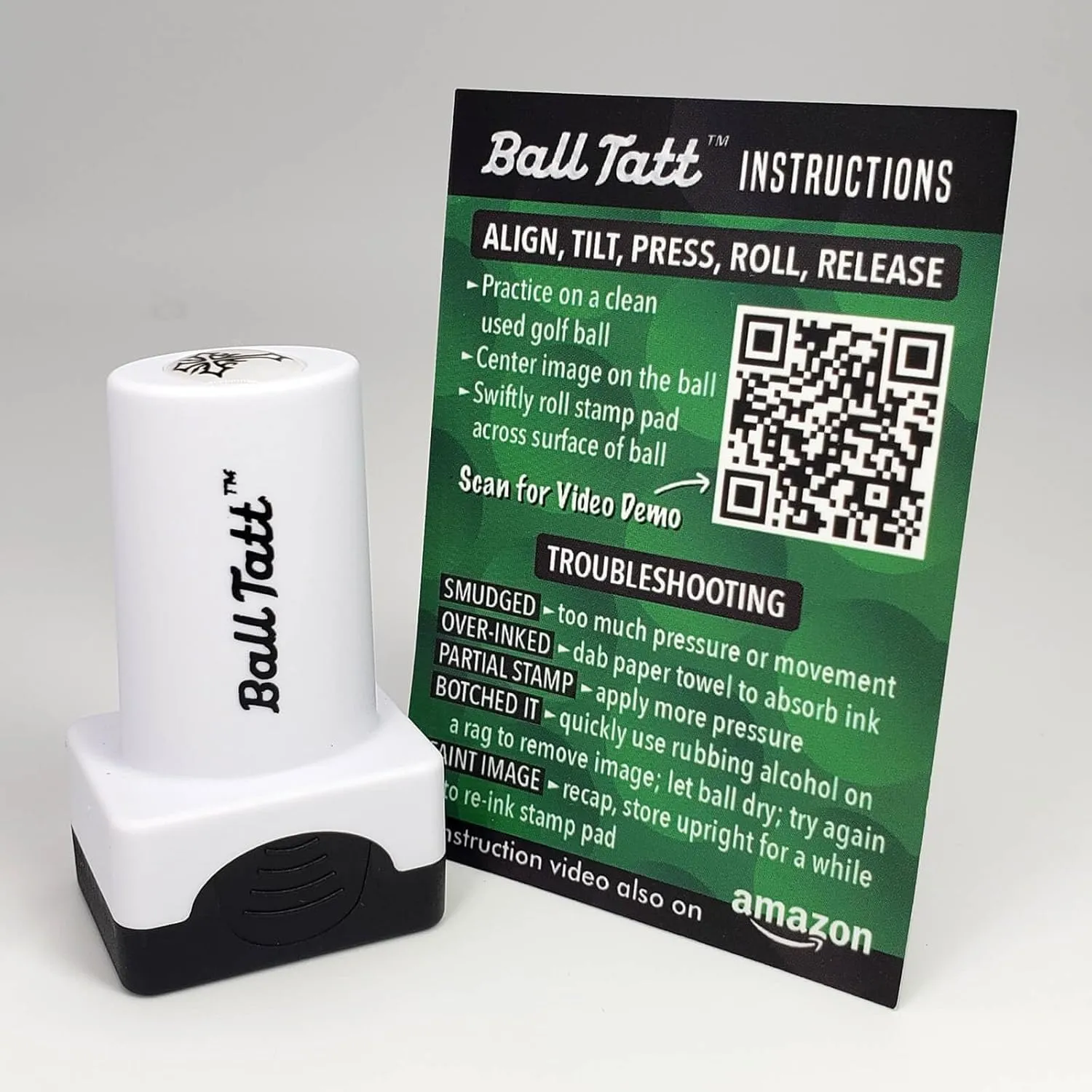 Holy Cross Golf Ball Stamp, Golf Ball Stamper, Self-Inking Golf Ball Stamp Markers, Reusable Golf Ball Marking Tool to Identify Golf Balls, Golfer Gift Golfing Accessories