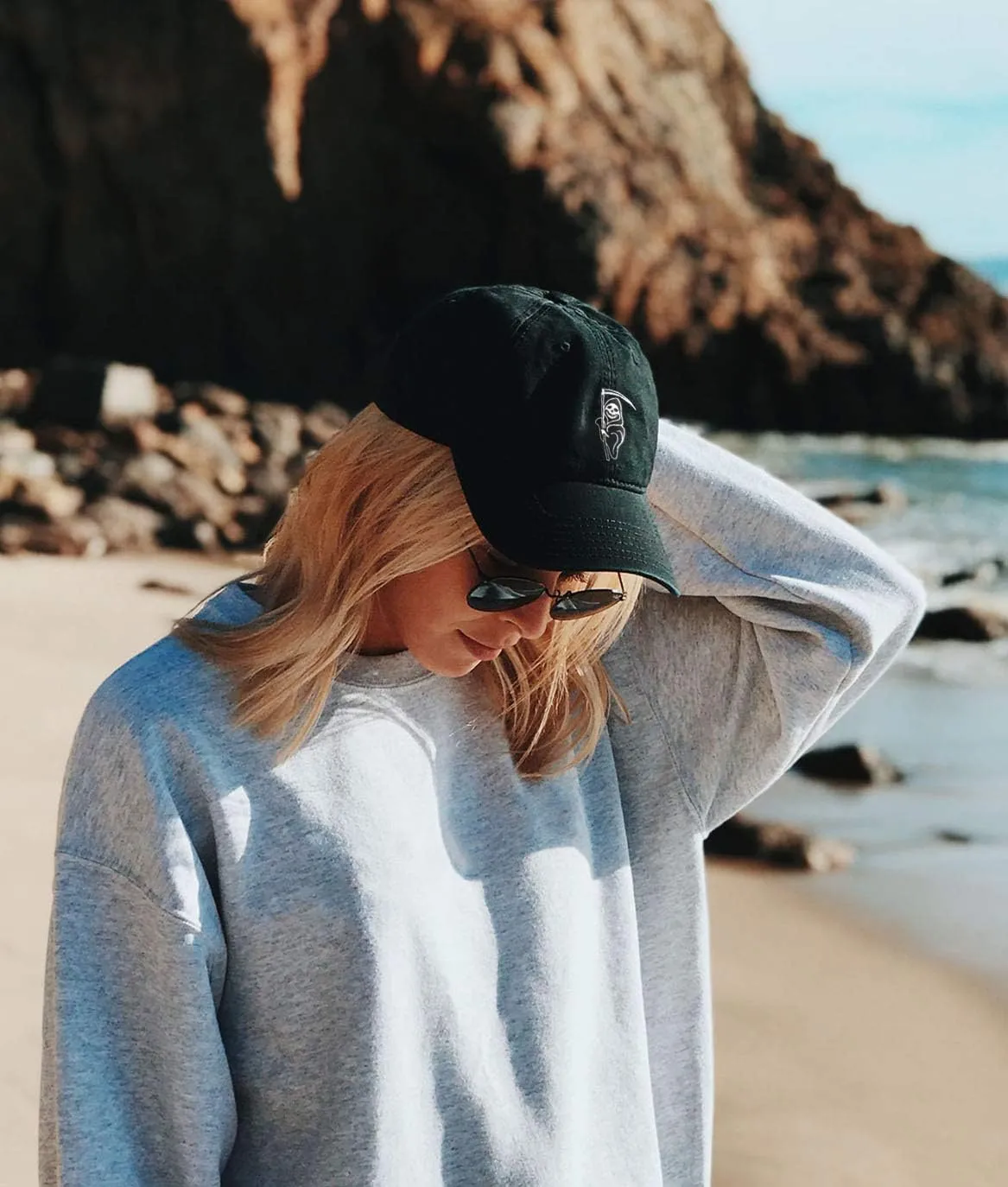 Riot Society Mens Embroidered Adjustable Dad Hat