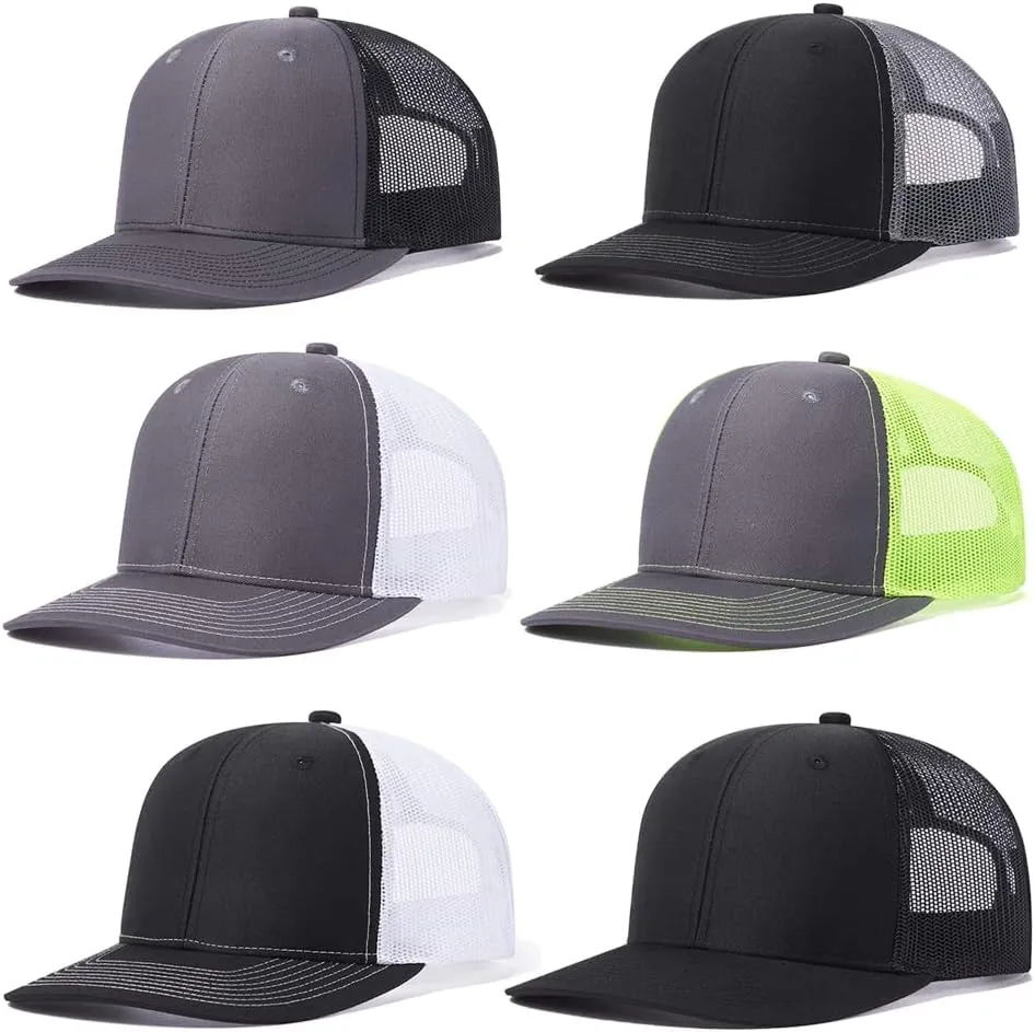 Wholesale Custom Hat Custom Text/Logo Embroidered Hat for Men Women Trucker Hat