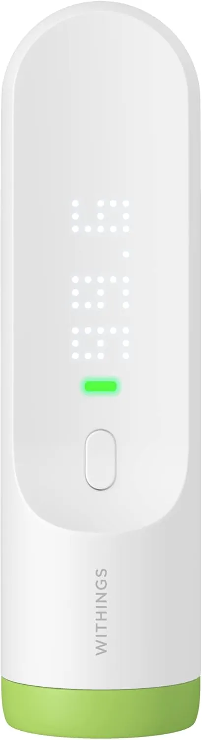 Withings Thermo  smart Temporal Thermometer, FSA-Eligible, Suitable for Baby, Infant, Toddler & Adults