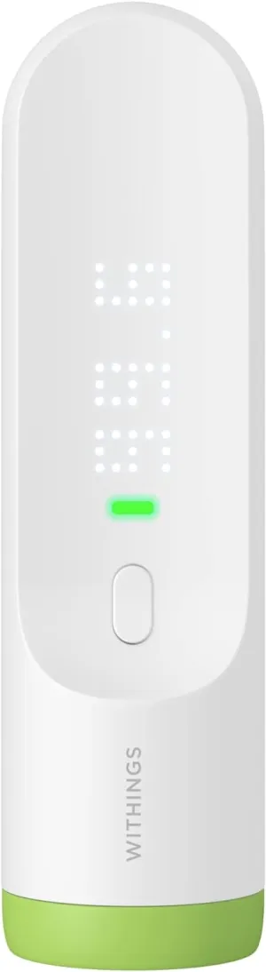 Withings Thermo  smart Temporal Thermometer, FSA-Eligible, Suitable for Baby, Infant, Toddler & Adults