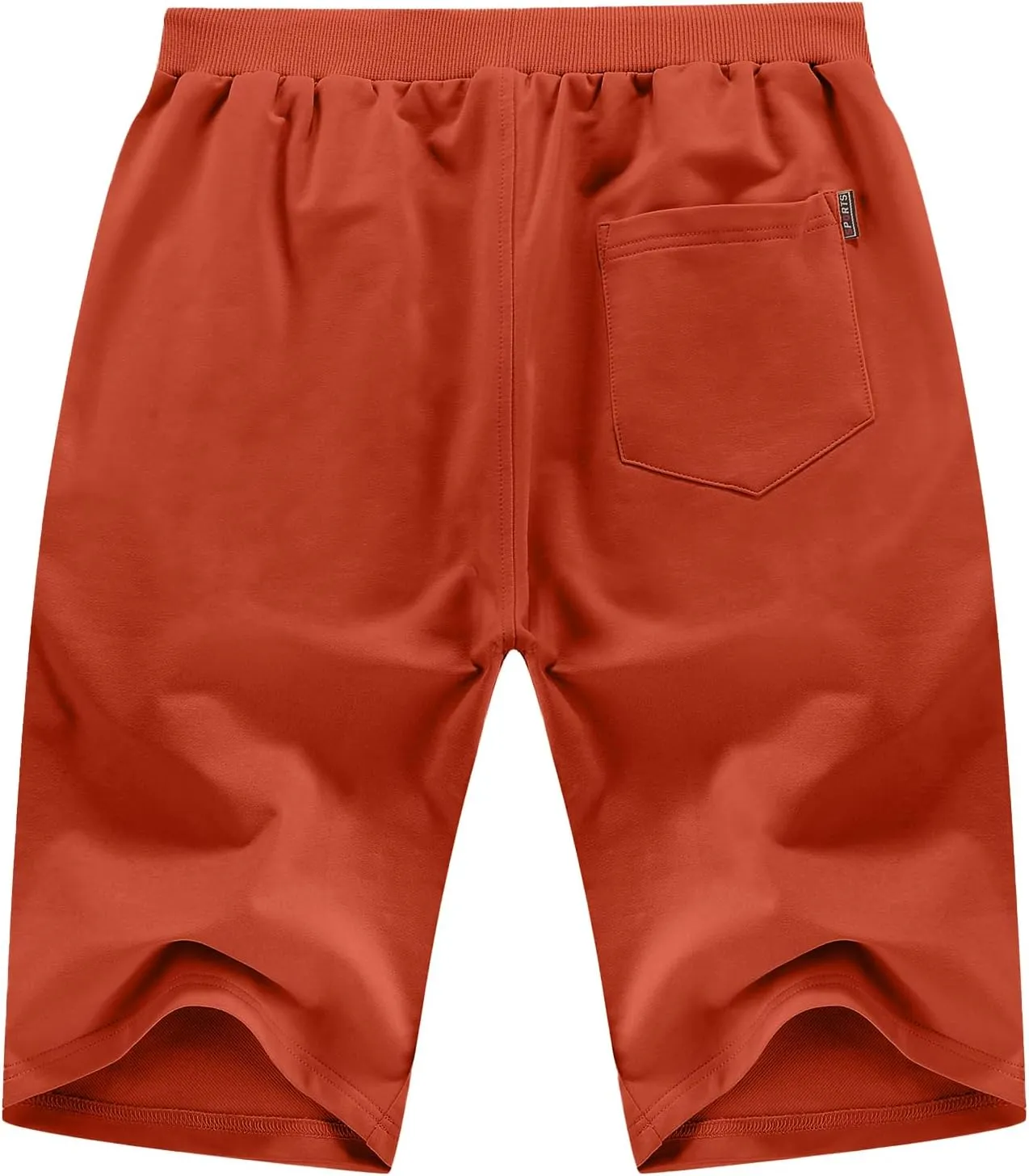 YTD Men's Shorts Casual Classic Fit Drawstring Summer Beach Shorts with Elastic Waist and Pockets
